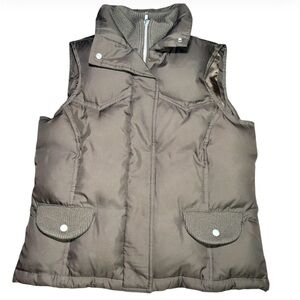 Banana Republic Brown Puffer Vest